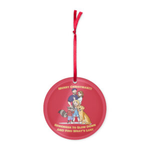 Merry Christmas Acrylic Ornament
