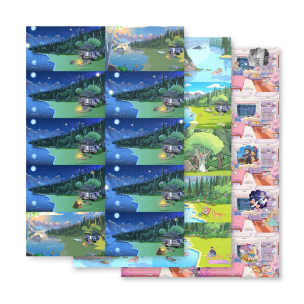 Wrapping paper made form the videos you love